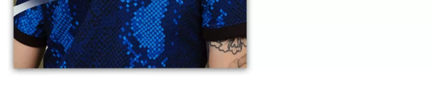 Lukaku Custom Inter Milan #9 Home/Away Jersey Kit detail 6