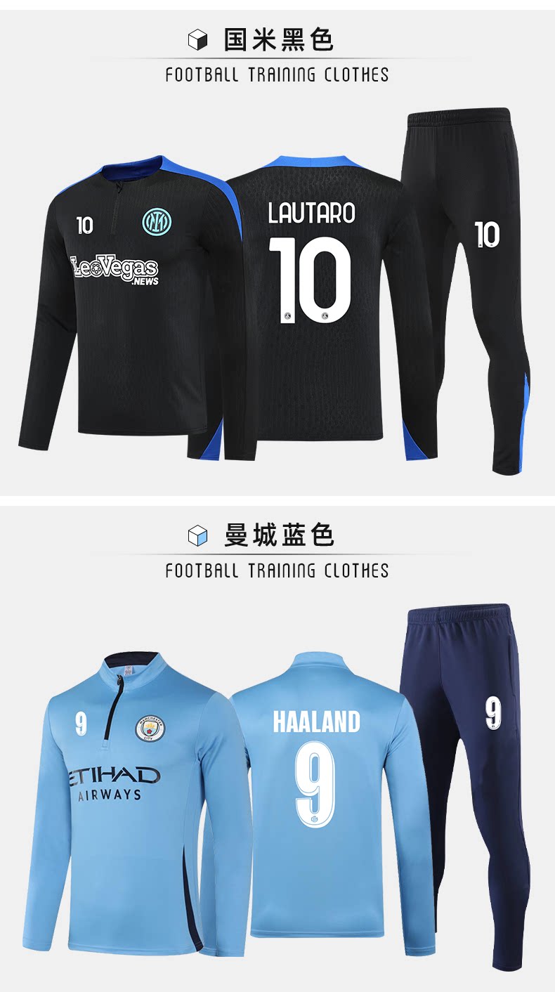 Paris Saint-Germain Training Jersey Long Sleeve Set detail 9