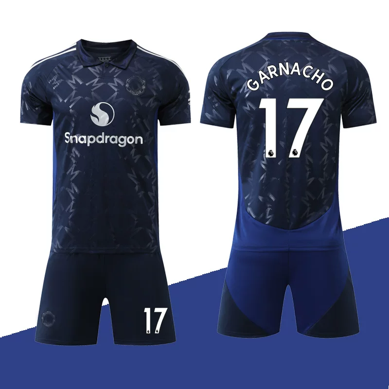 Manchester United 24/25 Away Jersey #10 Rashford/Bruno Fernandes Kit detail 11