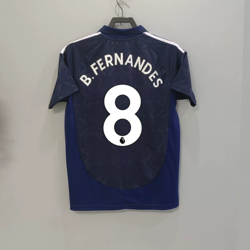 Manchester United 24/25 Away Jersey #10 Rashford/Bruno Fernandes Kit detail 4