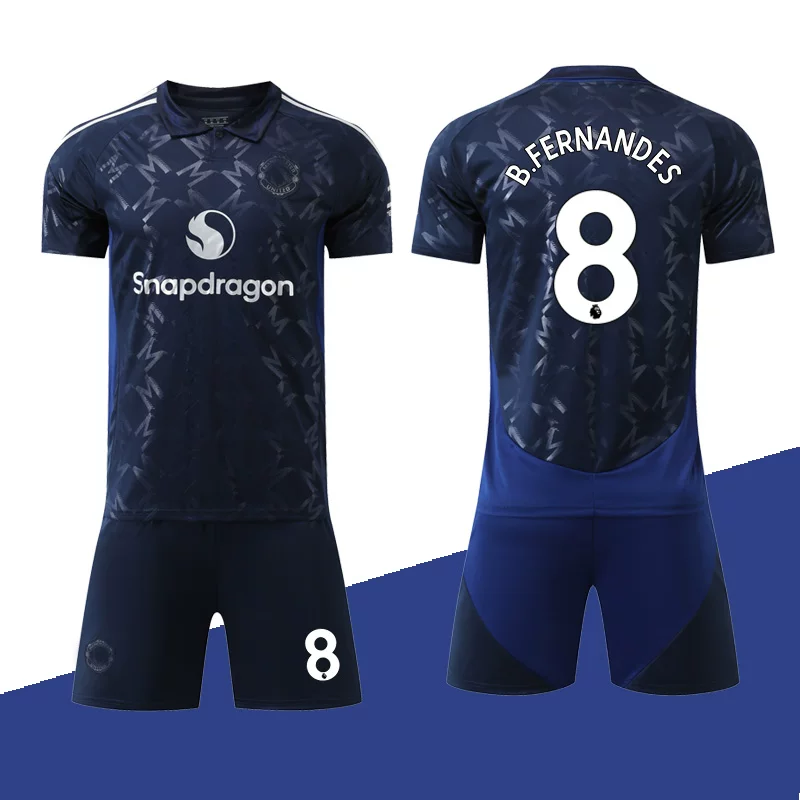 Manchester United 24/25 Away Jersey #10 Rashford/Bruno Fernandes Kit detail 7