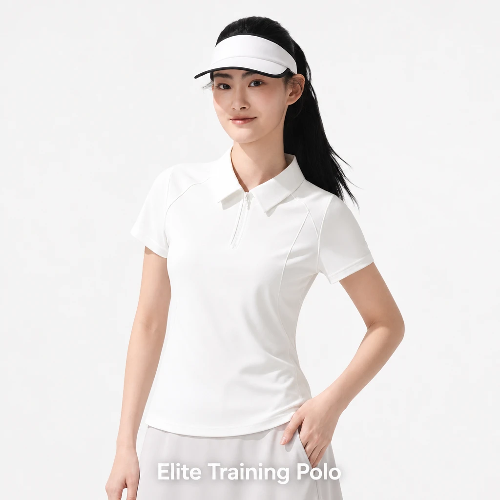 Beneunder Women's Quick-Dry Polo Tennis Shirt Short Sleeve