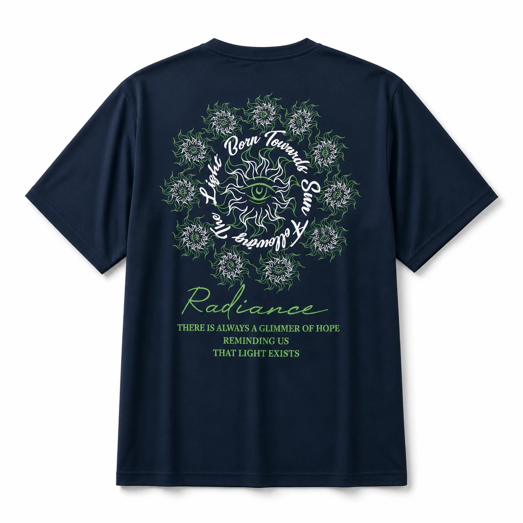 LUSHISI Sunward Breathable Quick-Dry Basketball Training Tee