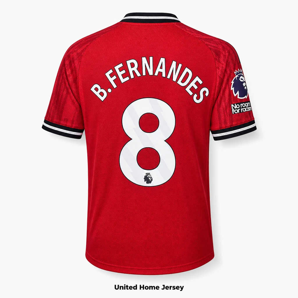2526 Manchester United Home Player Edition Jersey - Ronaldo, Fernandes, Cunha, Sesko