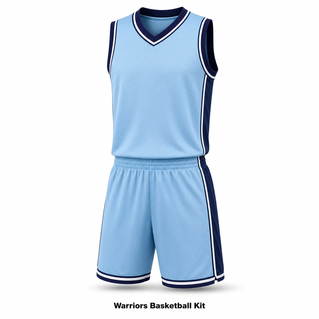 Blue POLO Shirt Summer School Uniform Set for Students