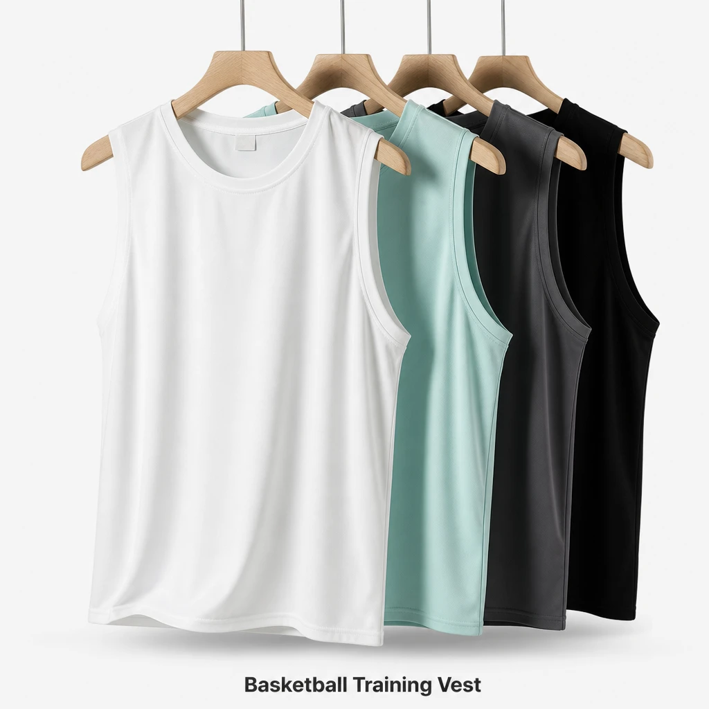 Warrior Men's Ice Silk Quick-Dry Sports Vest - Breathable Solid Color