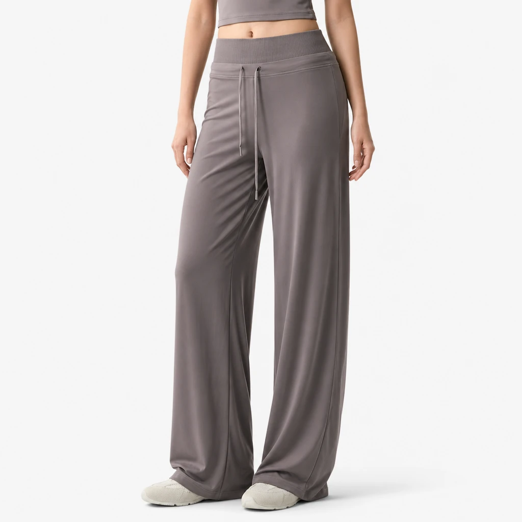 Weightlifting Fairy Loose Yoga Pants Women's Pilates Training Set Quick-Dry Running Wide-Leg Pants