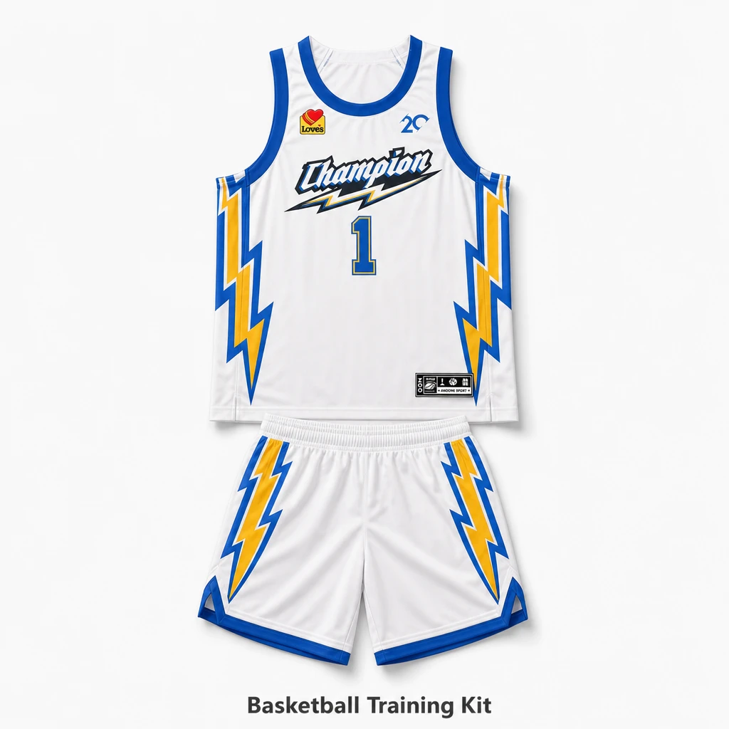 Custom Basketball Jersey Set - College Team Training Vest with Number Printing
