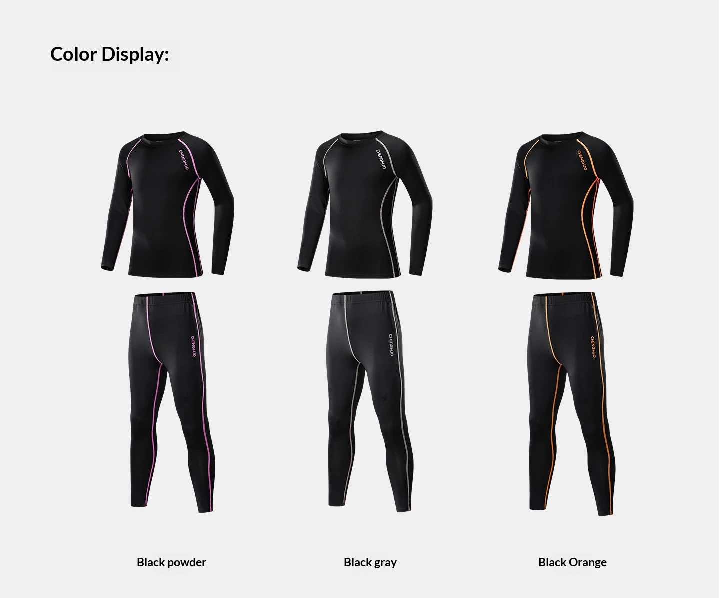 Orange Fire Kids Basketball Training Jersey - Girls' Football Base Layer Set detail 19