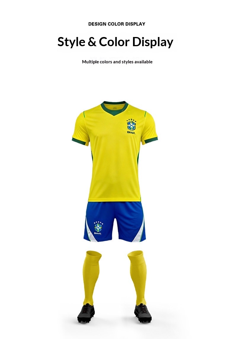 Brazil 26/27 Home Jersey Kit - Neymar Football Shirt detail 8