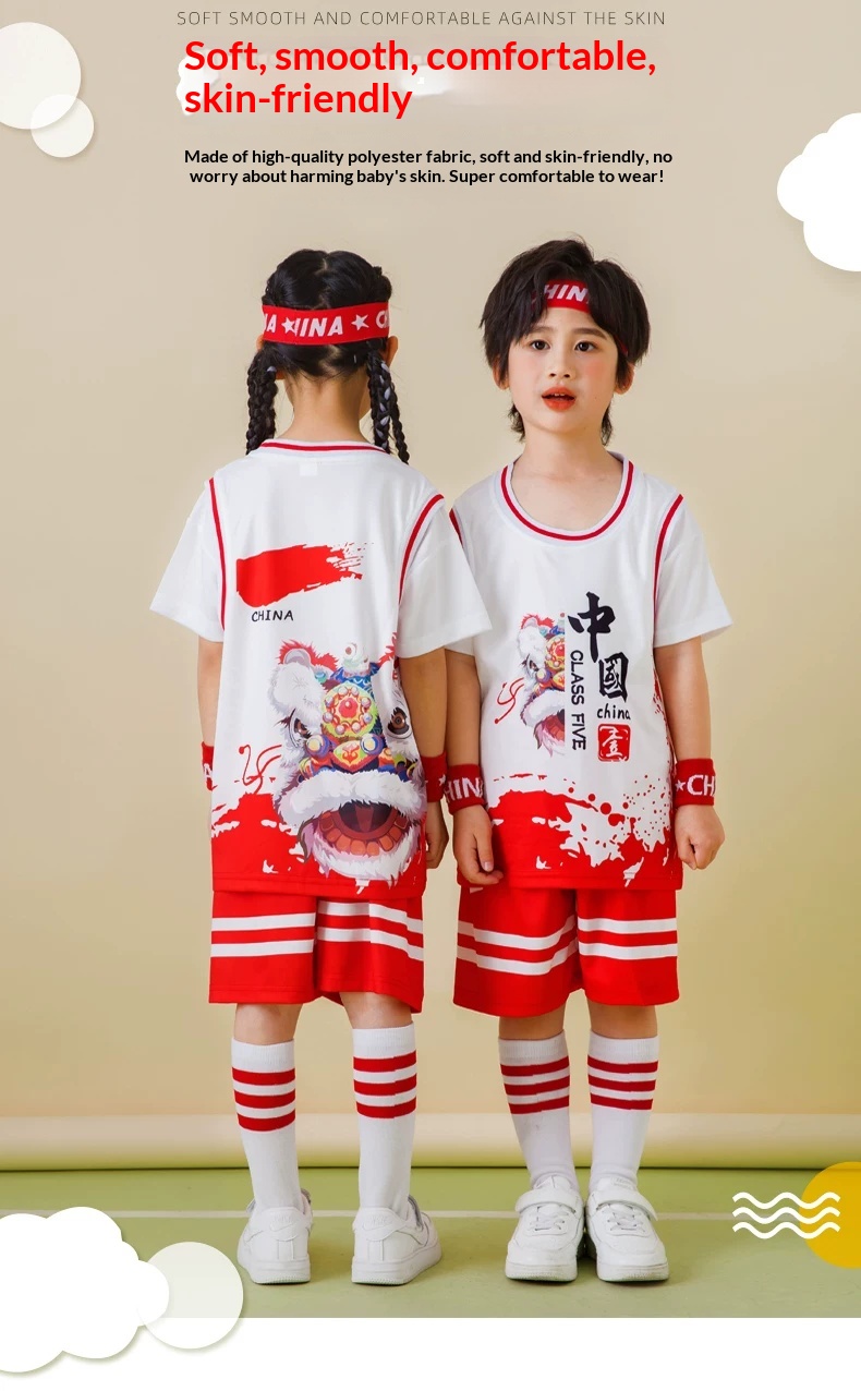 Kids Basketball Jersey Set - Kobe Style detail 5