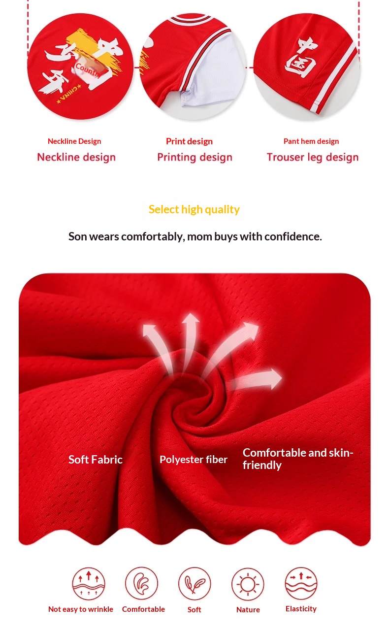 Kids Basketball Jersey Set - Kobe Style detail 7