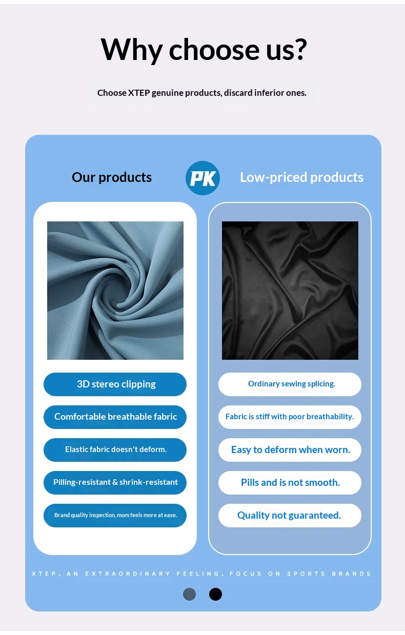 XTEP Kids Compression Training Suit - Football Basketball Base Layer Set detail 2