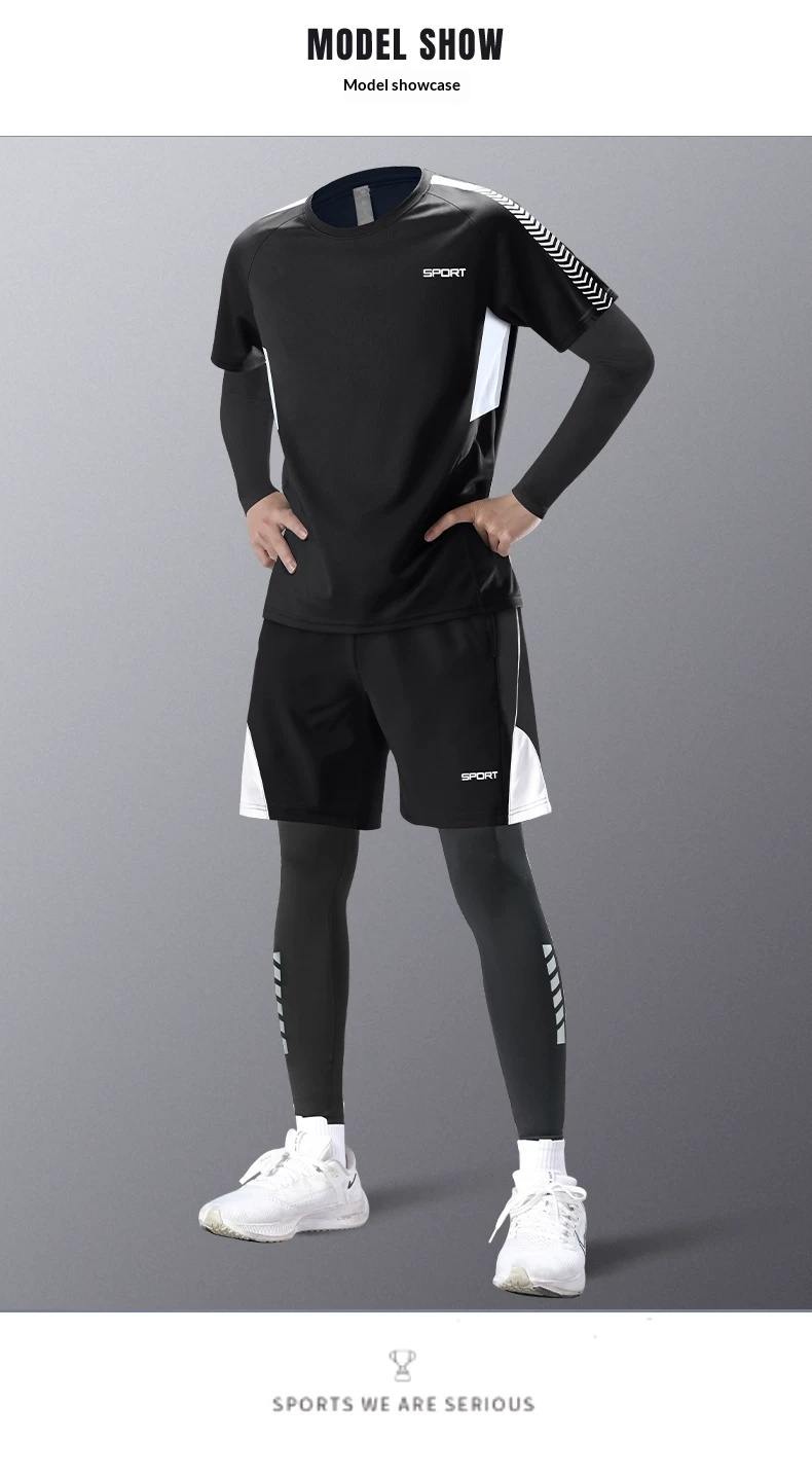 Men's Running Tracksuit - Quick-Dry Training Pants for Fall/Winter detail 10