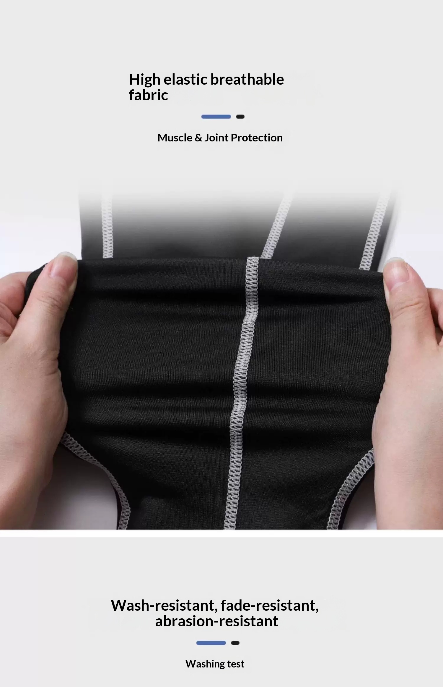 Youth Basketball Compression Training Set - Boys' Quick-Dry Long Sleeve Base Layer detail 8