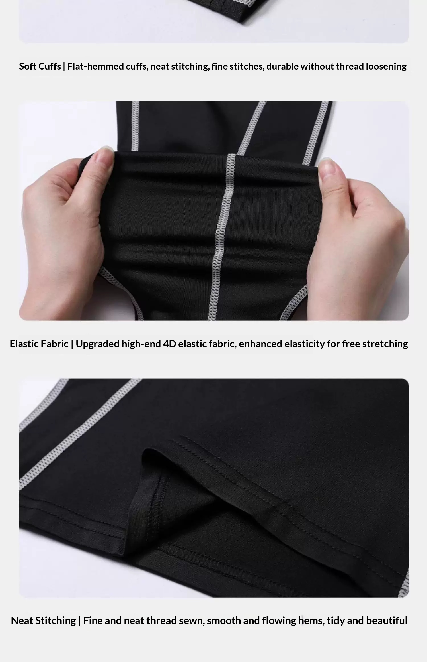 Youth Basketball Compression Training Set - Boys' Quick-Dry Long Sleeve Base Layer detail 20