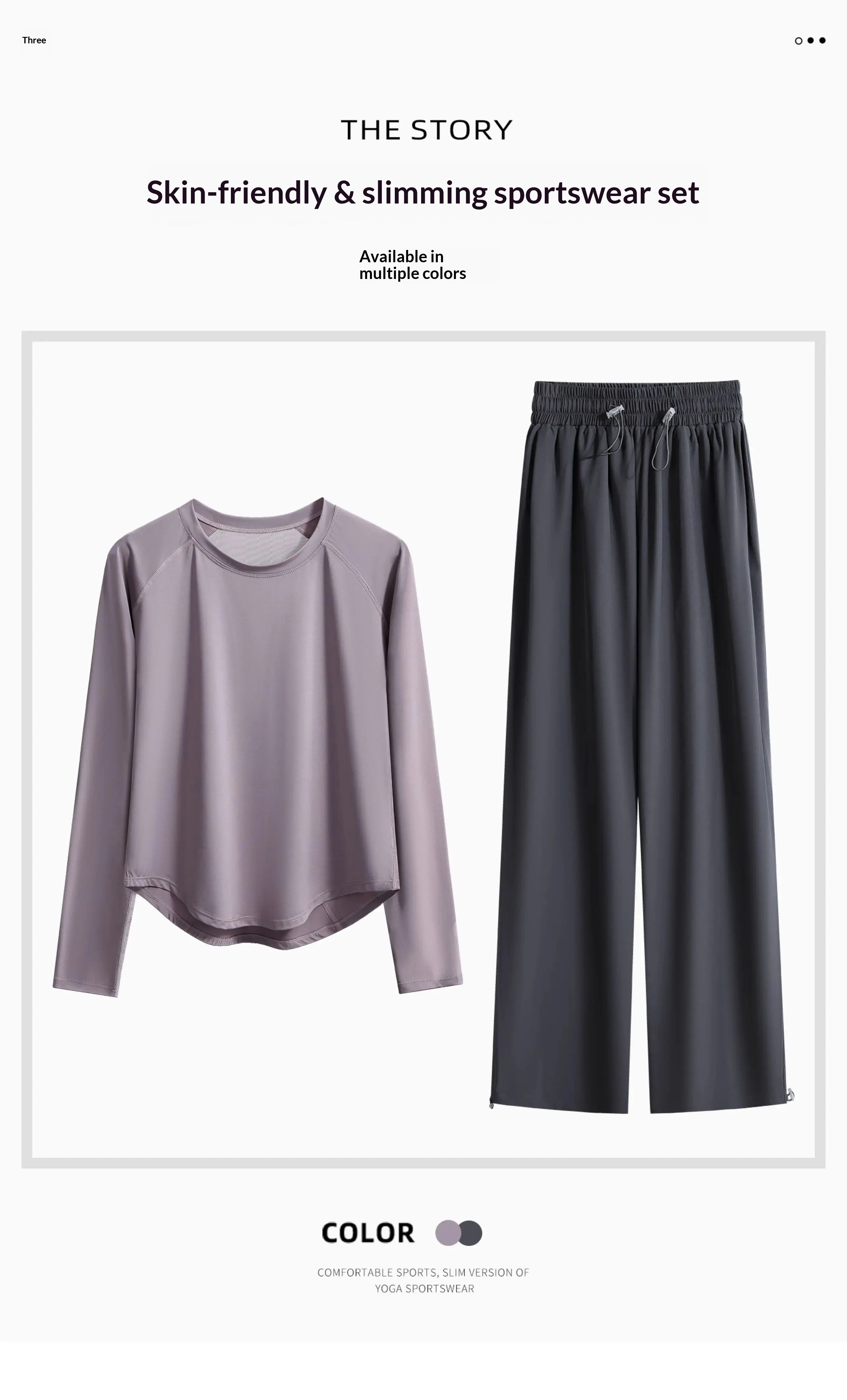 Women's Quick-Dry Training Suit 2026 Fall Long Sleeve detail 1