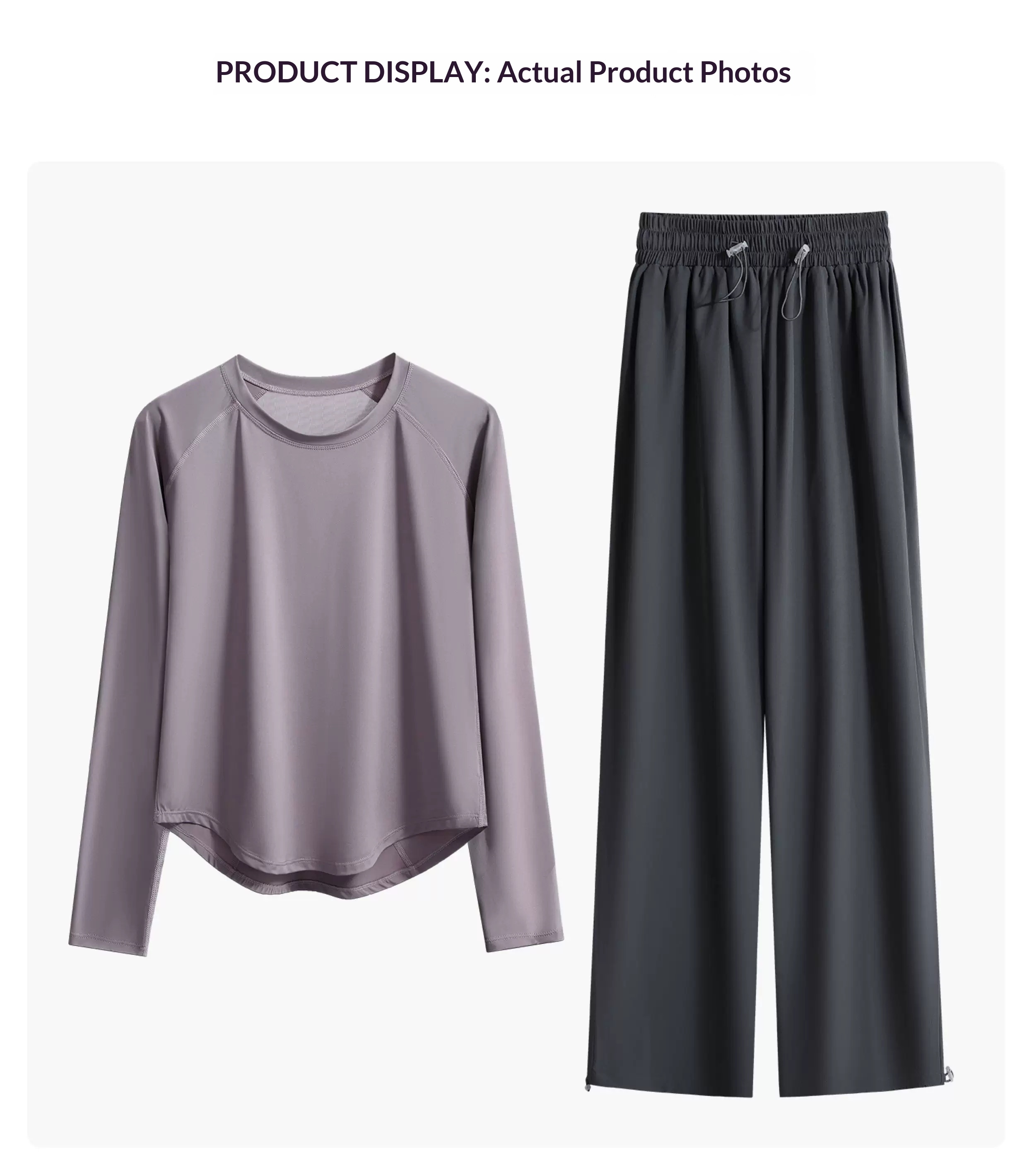 Women's Quick-Dry Training Suit 2026 Fall Long Sleeve detail 8