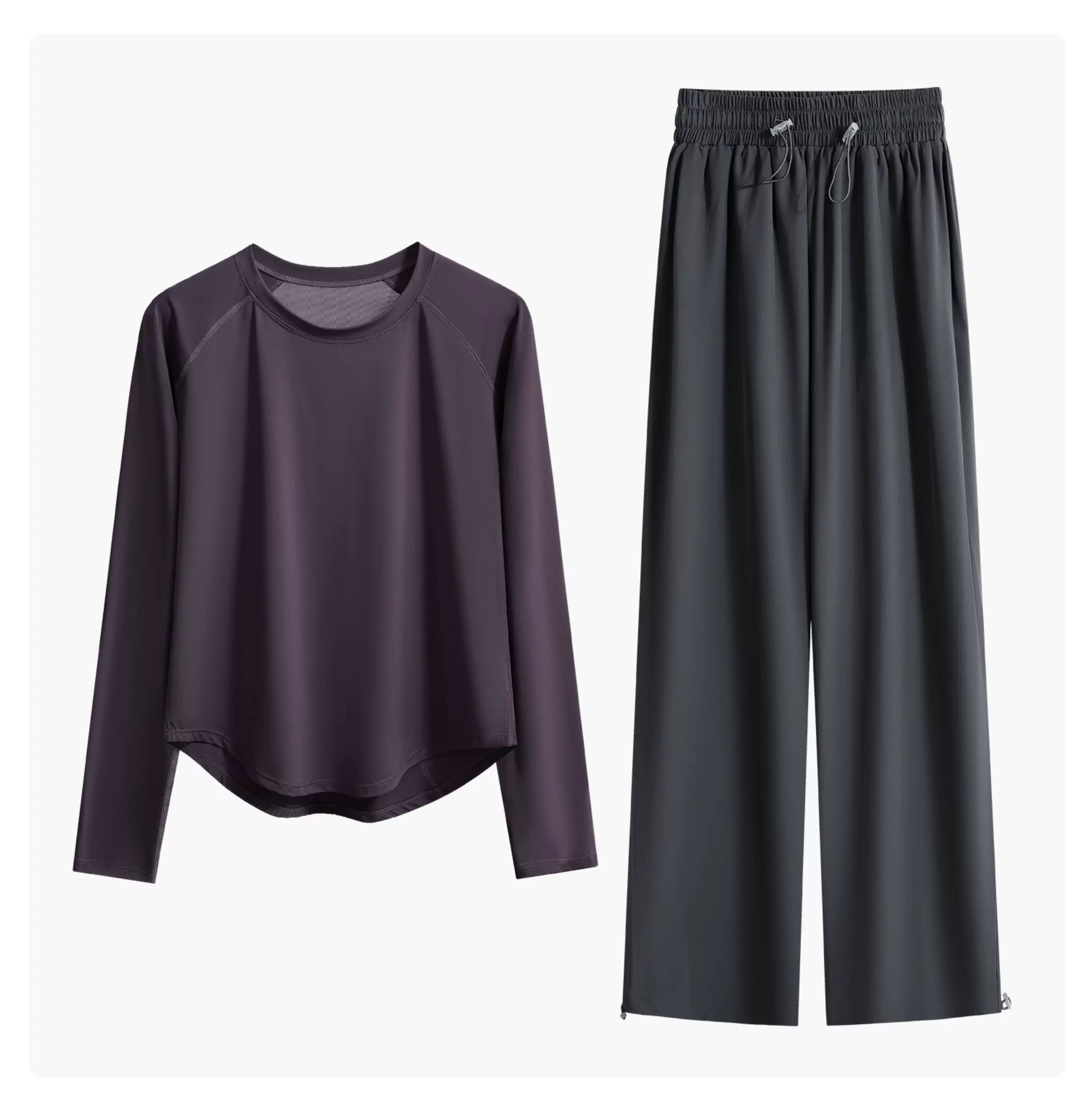 Women's Quick-Dry Training Suit 2026 Fall Long Sleeve detail 12