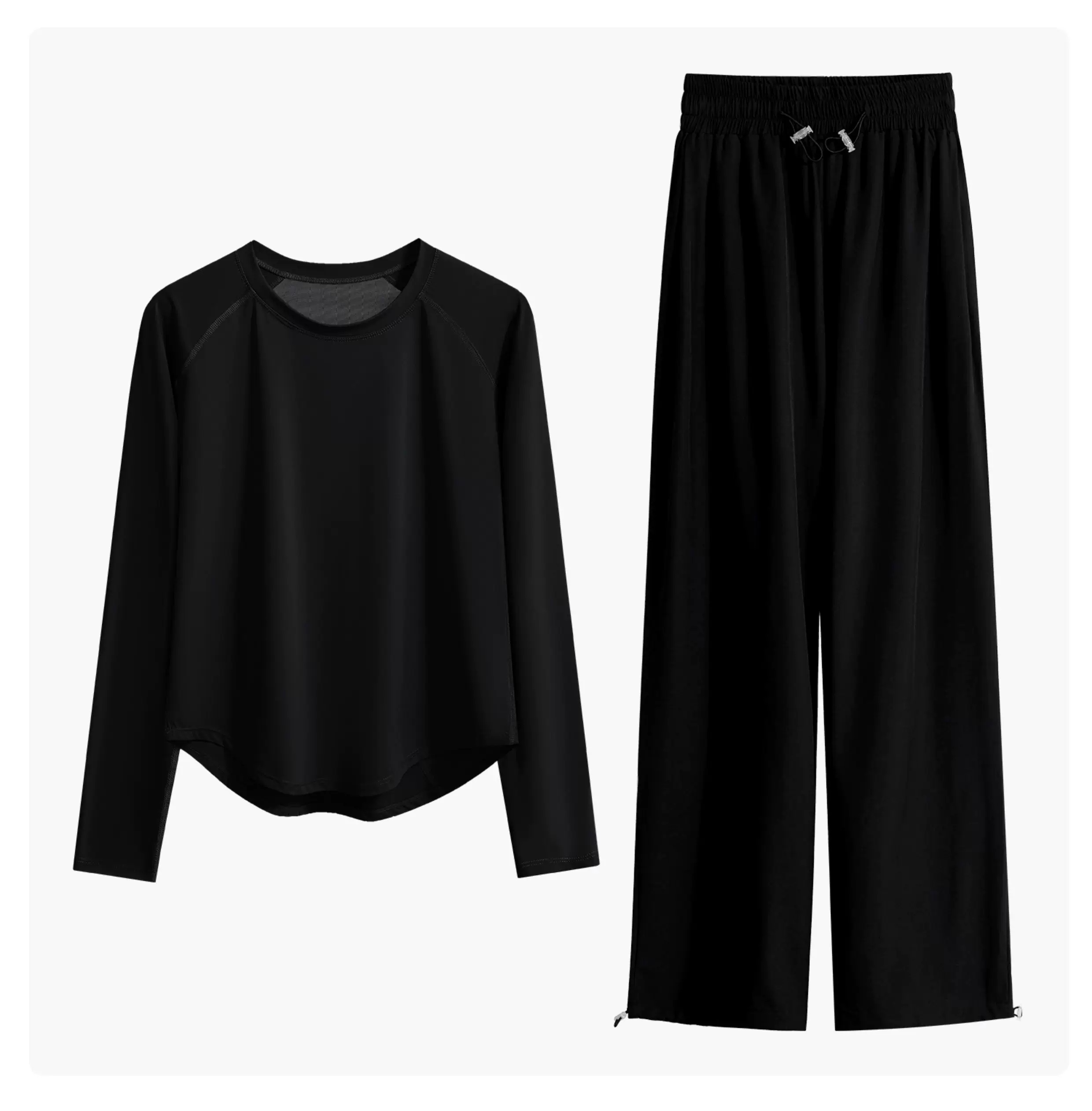 Women's Quick-Dry Training Suit 2026 Fall Long Sleeve detail 13