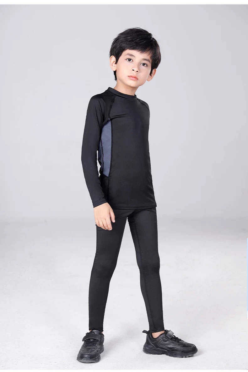 Warrior Kids Compression Training Suit - Basketball, Football, Running, Gym detail 9