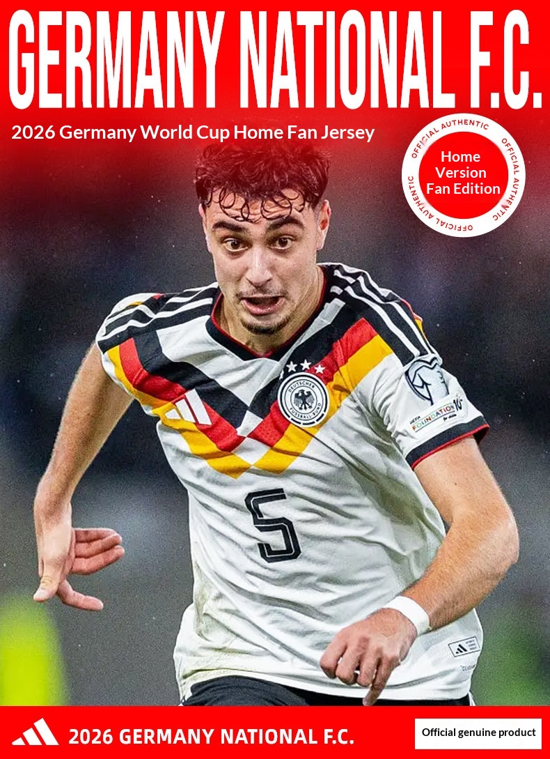 Adidas Germany 2026 World Cup Home Fan Jersey detail 2