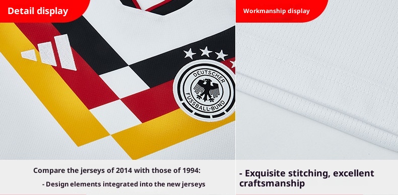 Adidas Germany 2026 World Cup Home Fan Jersey detail 12