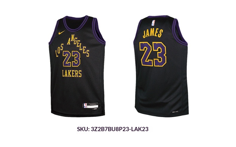 Golden State Warriors Stephen Curry City Edition Youth Basketball Jersey detail 6