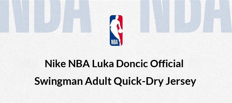 Nike Luka Doncic NBA Swingman Jersey detail 1