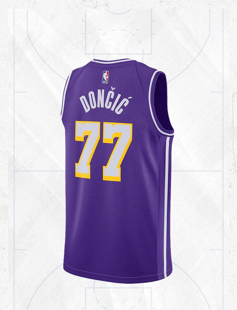 Nike Luka Doncic NBA Swingman Jersey detail 8