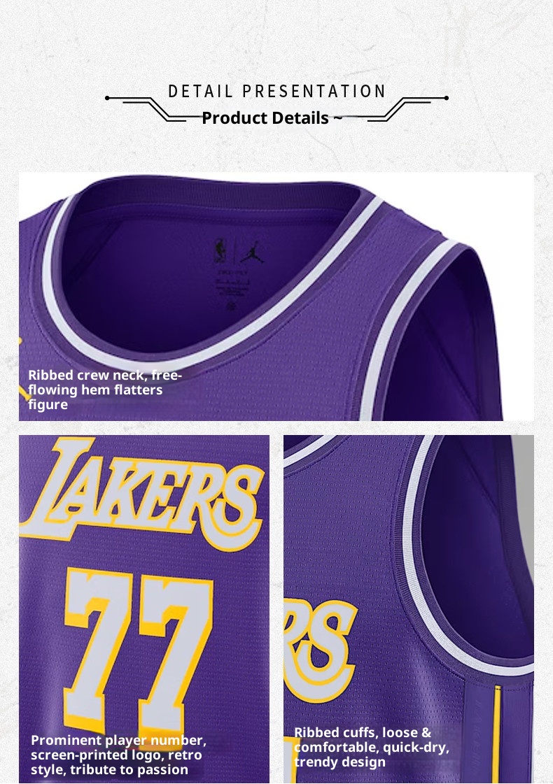 Nike Luka Doncic NBA Swingman Jersey detail 10