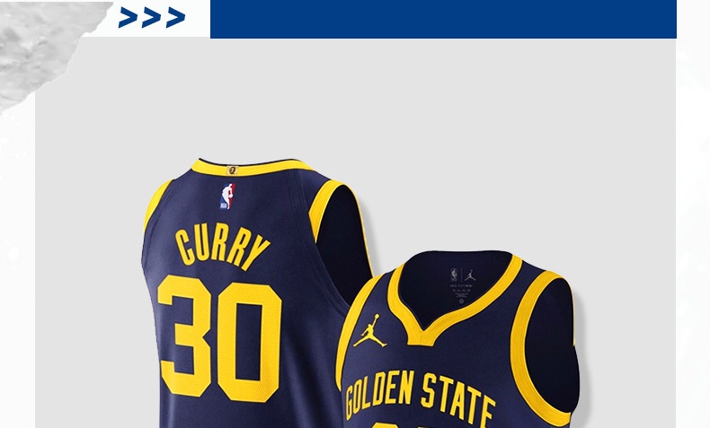 Golden State Warriors Stephen Curry Jordan 22 Season AU Jersey detail 2