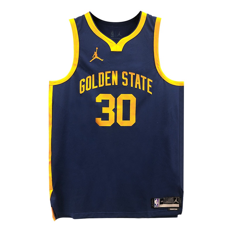 Golden State Warriors Stephen Curry Jordan 22 Season AU Jersey detail 5