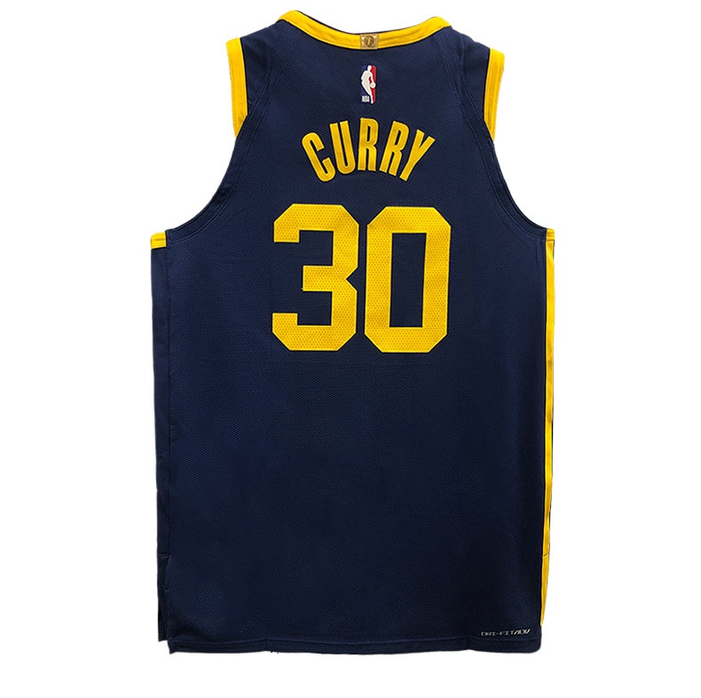 Golden State Warriors Stephen Curry Jordan 22 Season AU Jersey detail 6
