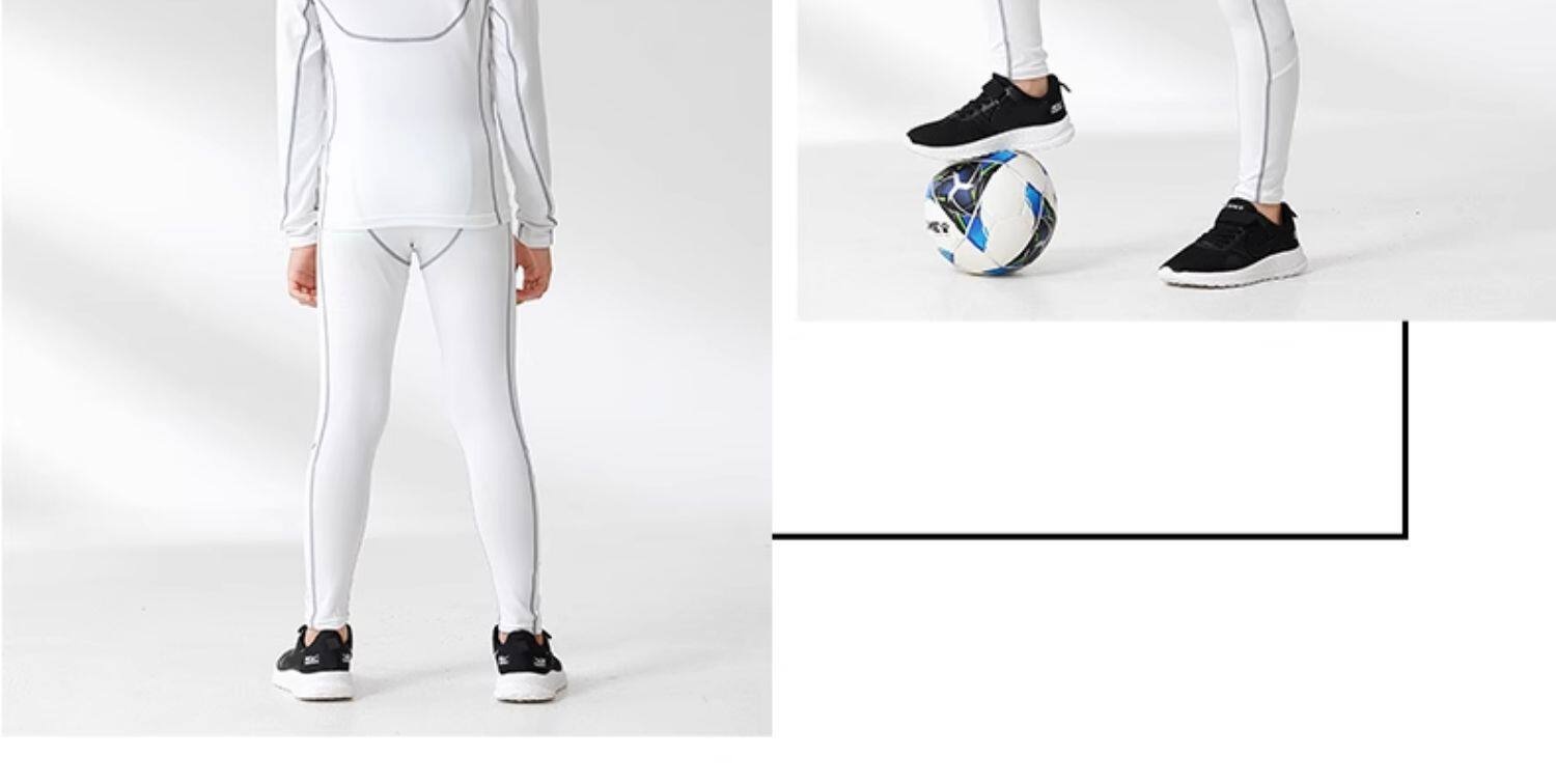 Youth Basketball Training Kit - Compression Shirt & Pants Set detail 16