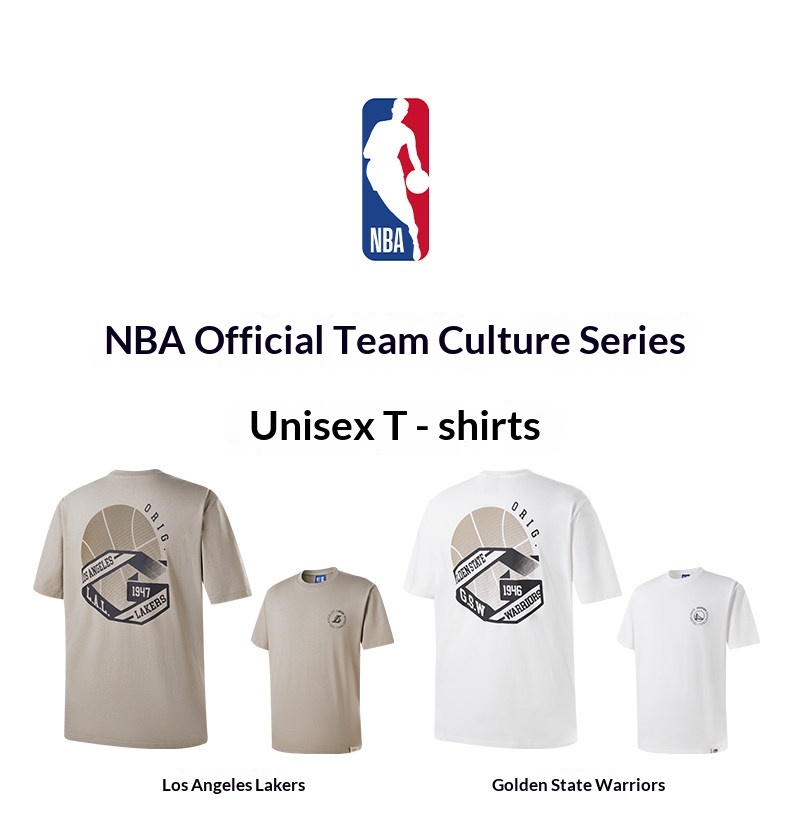 NBA Warriors Official Summer Jersey - Loose Fit Breathable Short Sleeve T-Shirt detail 1