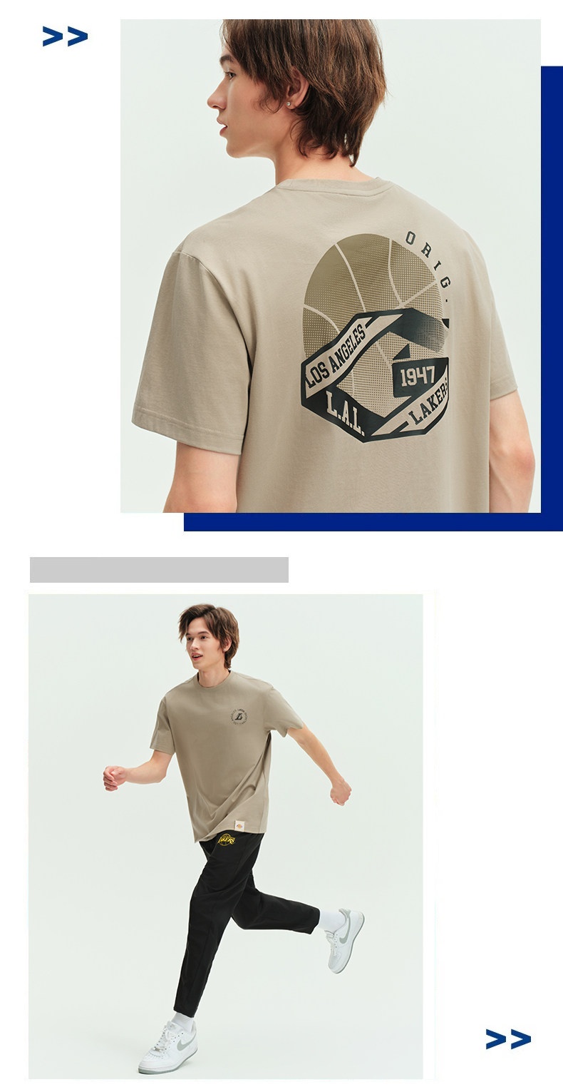 NBA Warriors Official Summer Jersey - Loose Fit Breathable Short Sleeve T-Shirt detail 3