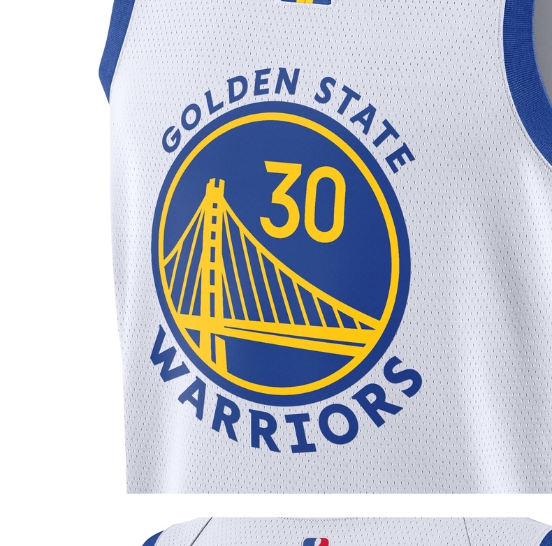 Nike NBA Golden State Warriors Stephen Curry Jersey detail 3