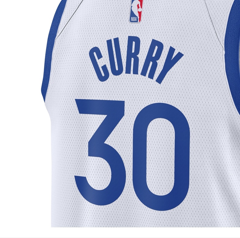 Nike NBA Golden State Warriors Stephen Curry Jersey detail 4