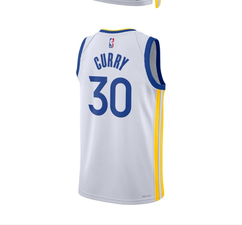 Nike NBA Golden State Warriors Stephen Curry Jersey detail 6