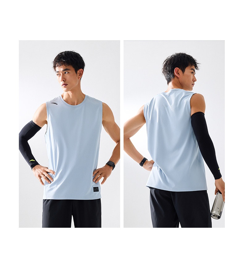 Anta Quick-Dry Tank Top - Men's Breathable Sleeveless Basketball Training Vest detail 9