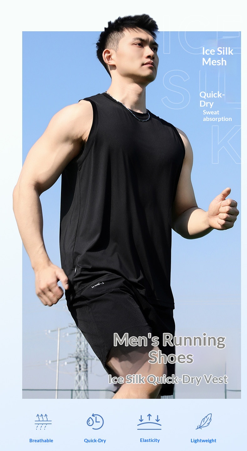 Warrior Men's Mesh Tank Top - Quick-Dry Sleeveless Vest detail 2