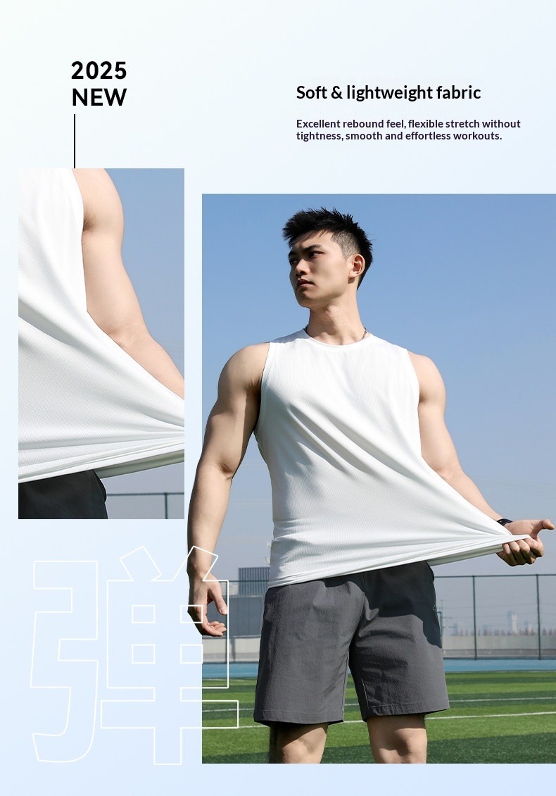 Warrior Men's Mesh Tank Top - Quick-Dry Sleeveless Vest detail 8