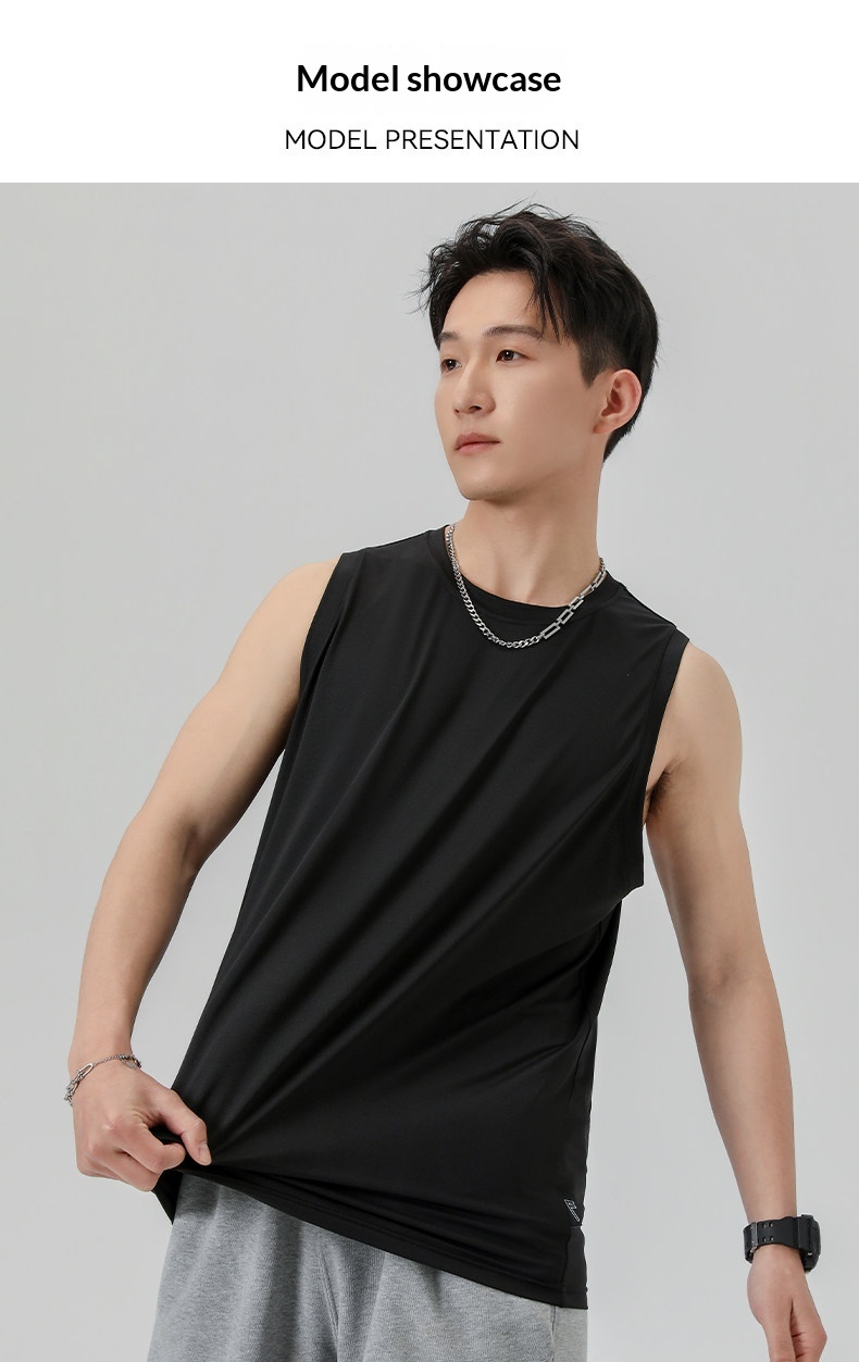 Warrior Men's Mesh Tank Top - Quick-Dry Sleeveless Vest detail 20