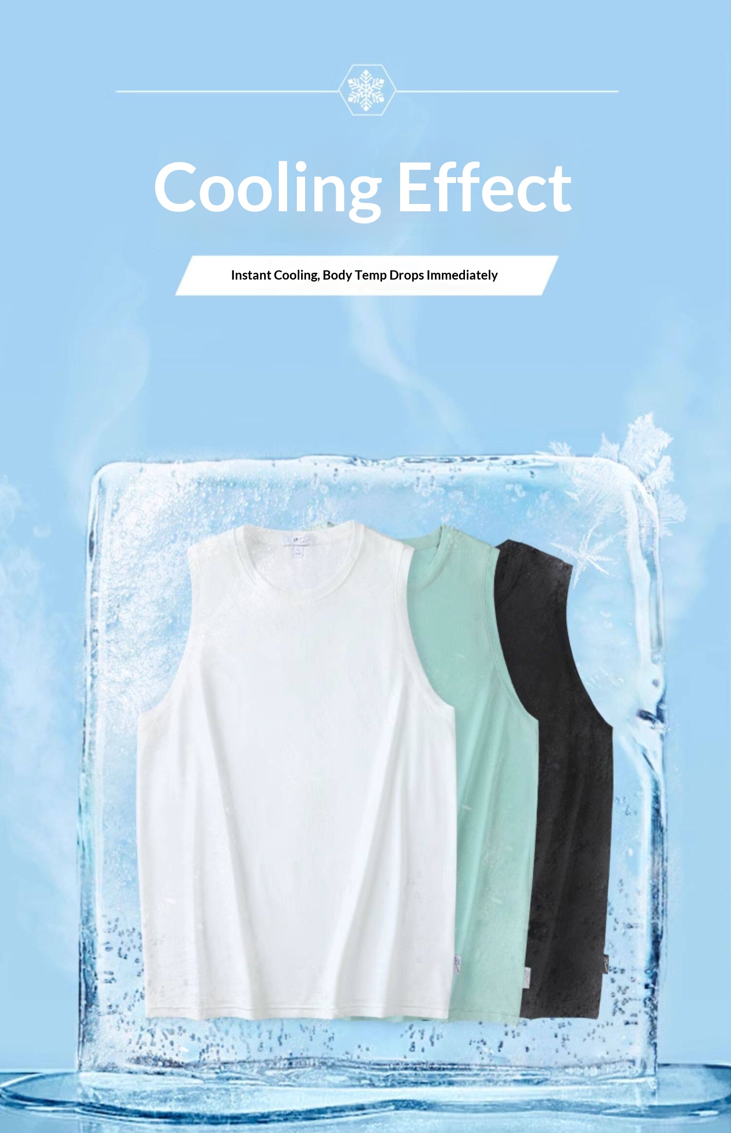 Warrior Men's Tank Top - Summer Quick-Dry Sleeveless Jersey for Running & Basketball detail 6