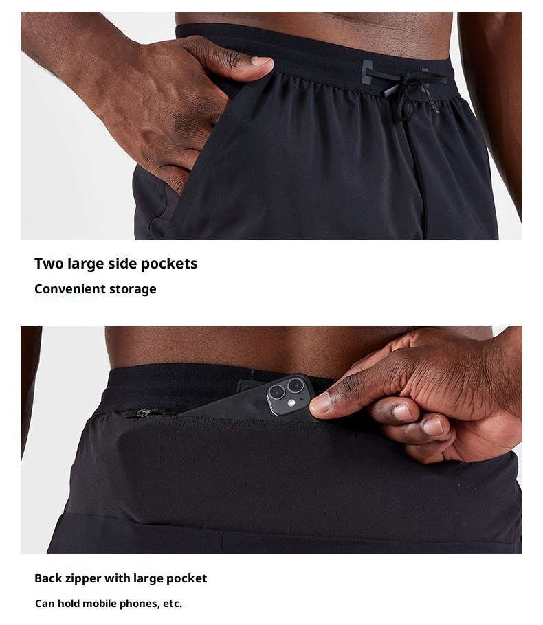 Decathlon Men's Running Shorts - Breathable Quick-Dry Reflective detail 13