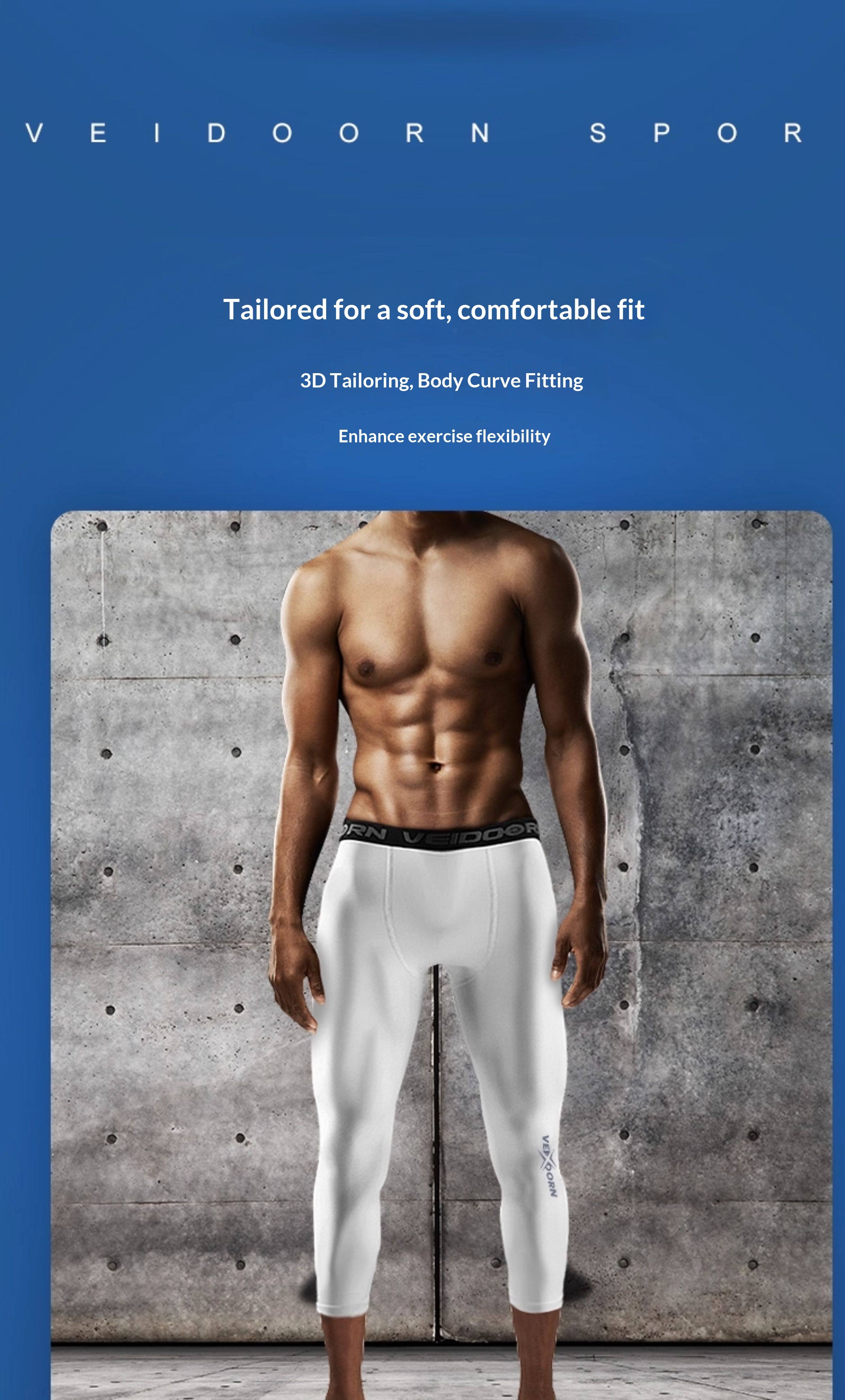 Vidon Men's Basketball Compression Shorts detail 3