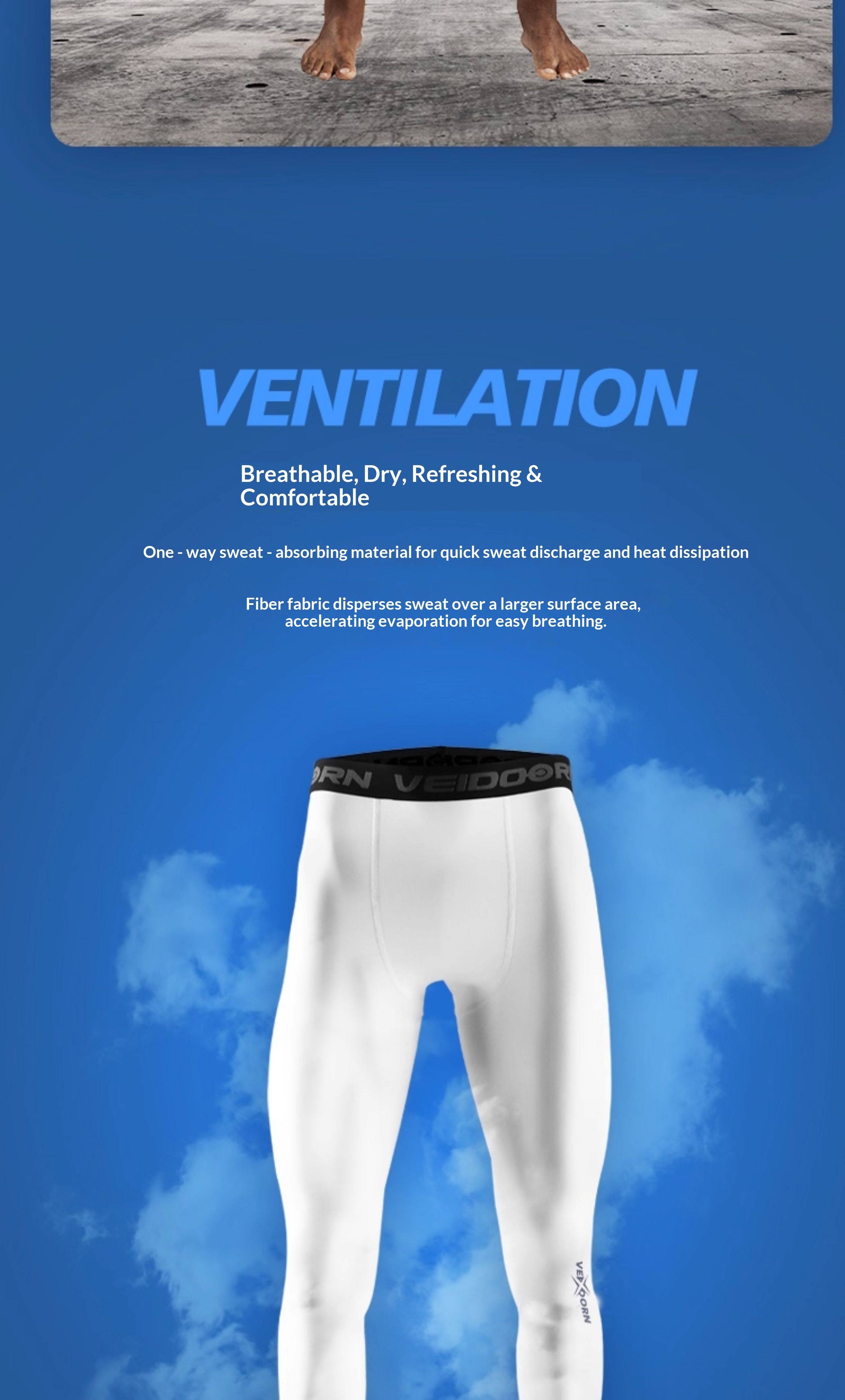 Vidon Men's Basketball Compression Shorts detail 4