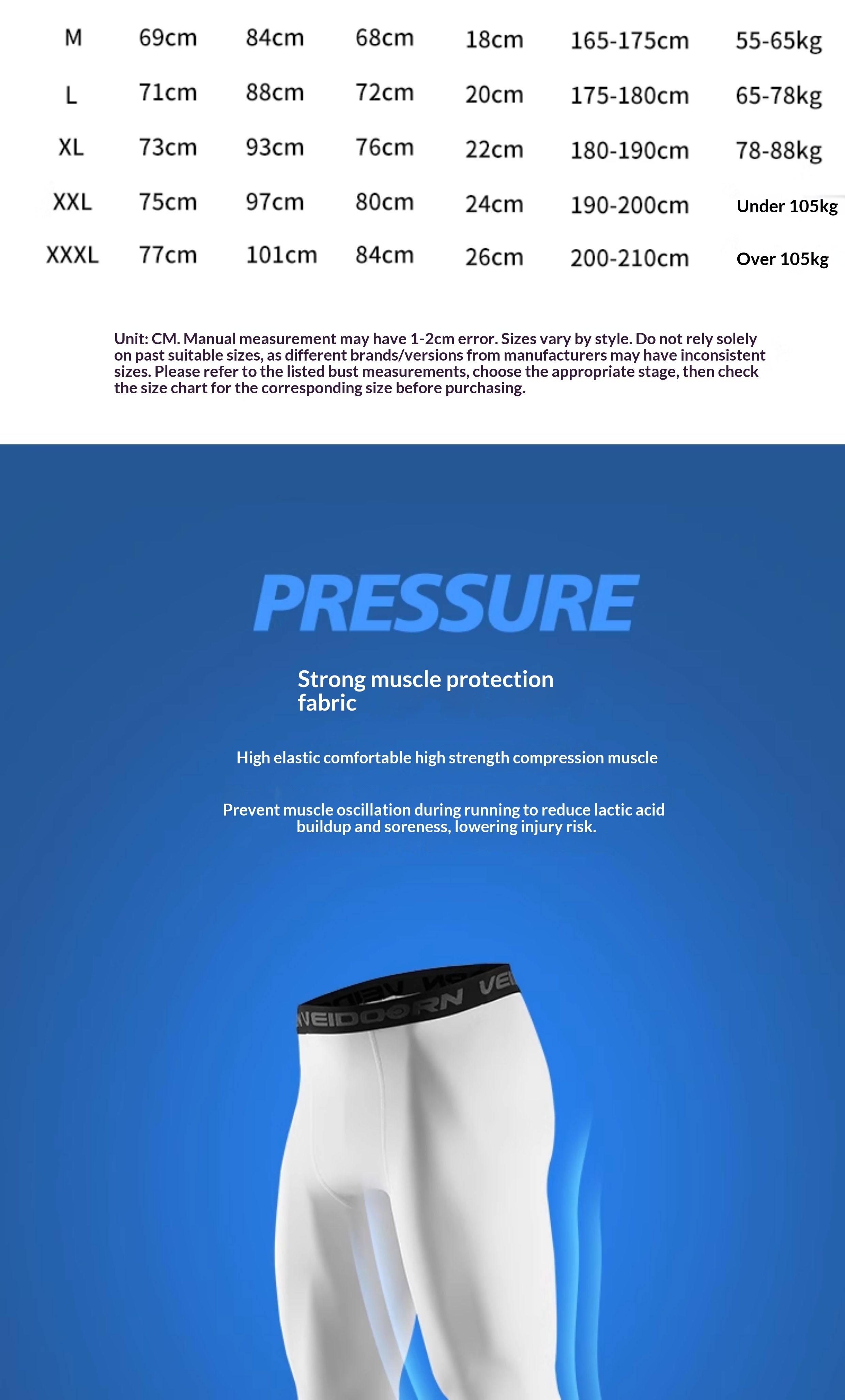 Vidon Men's Basketball Compression Shorts detail 6