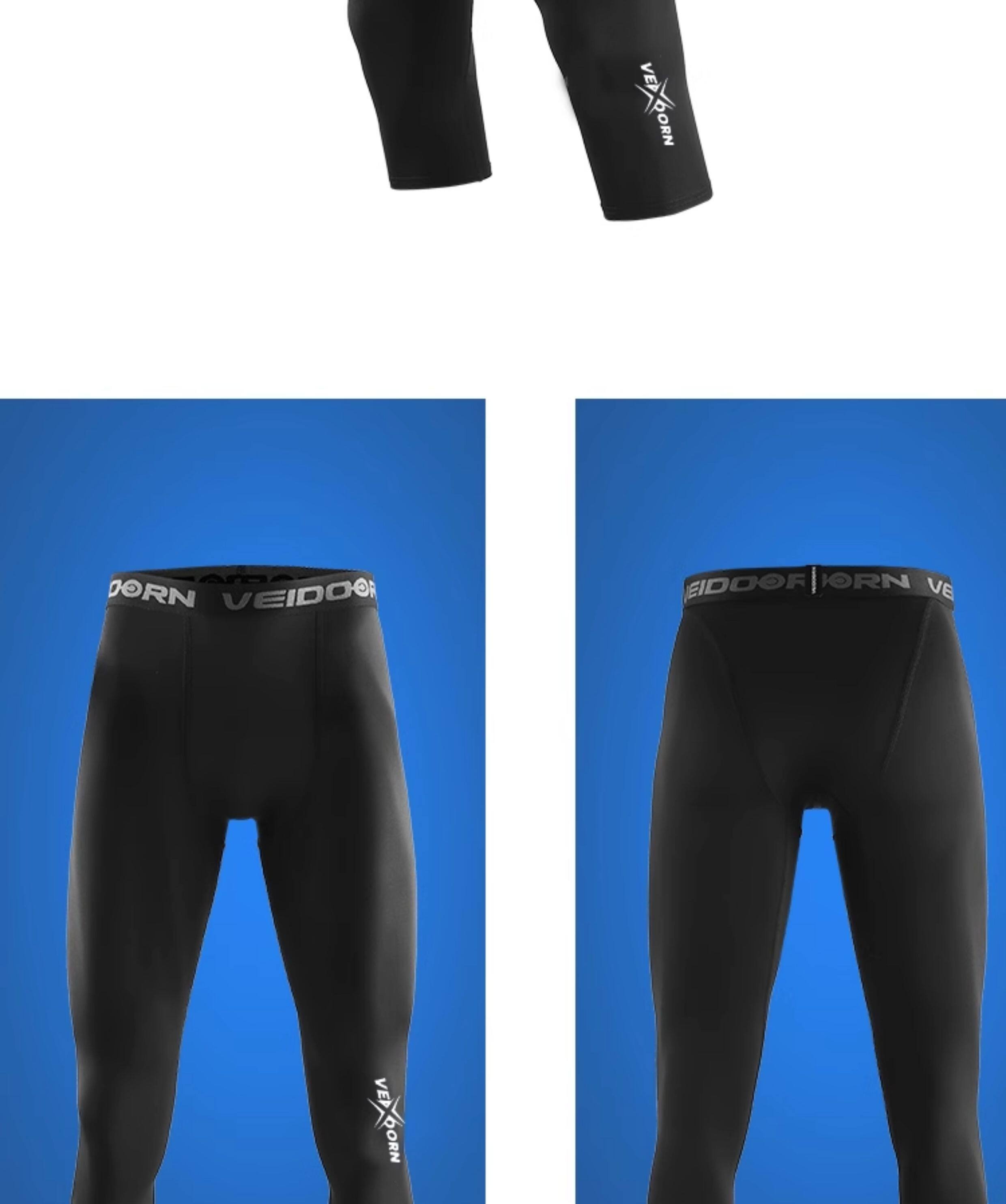 Vidon Men's Basketball Compression Shorts detail 13